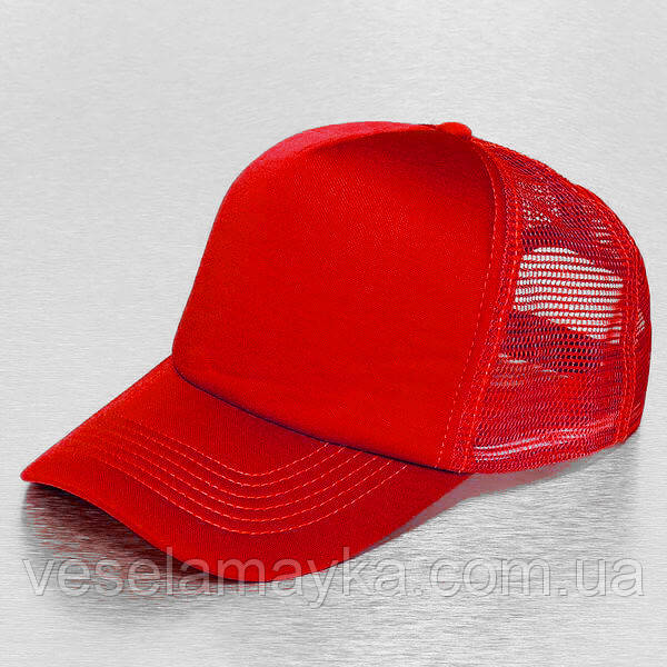 Червона кепка тракер, фото 1