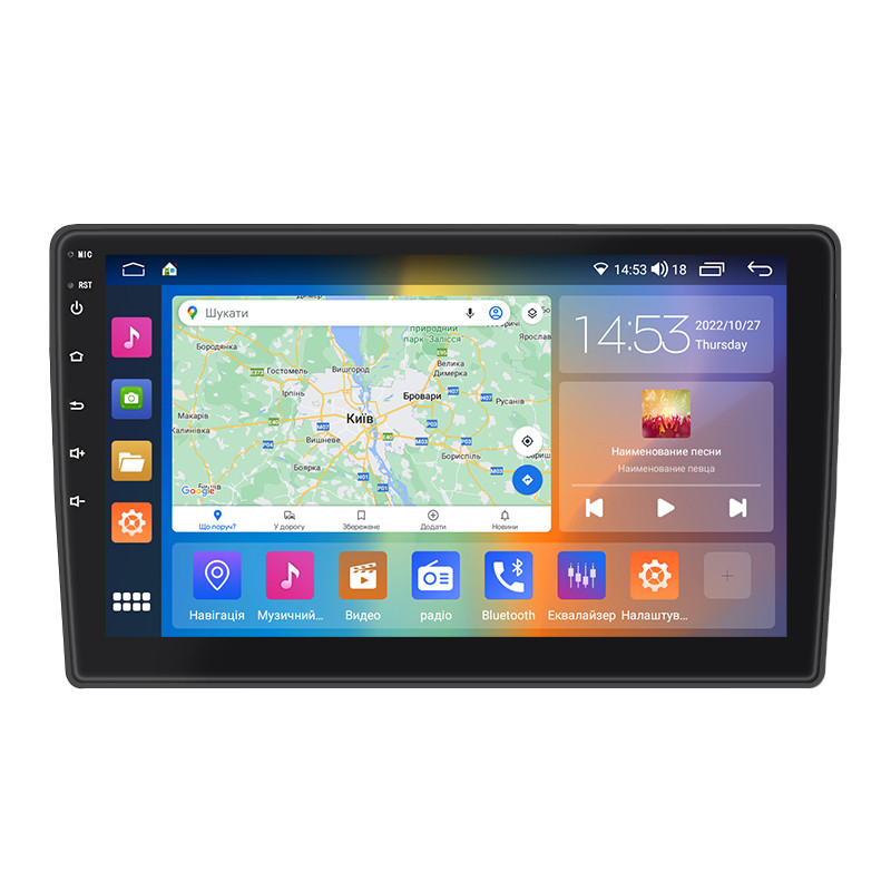 Штатна магнітола 10" Lesko для Volkswagen Golf V 2003-2009 2/32 Gb CarPlay 4G Wi-Fi GPS Prime Вольксваген 16 шт.