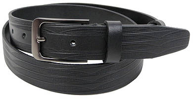 Чоловічий ремінь під штани Skipper чорний