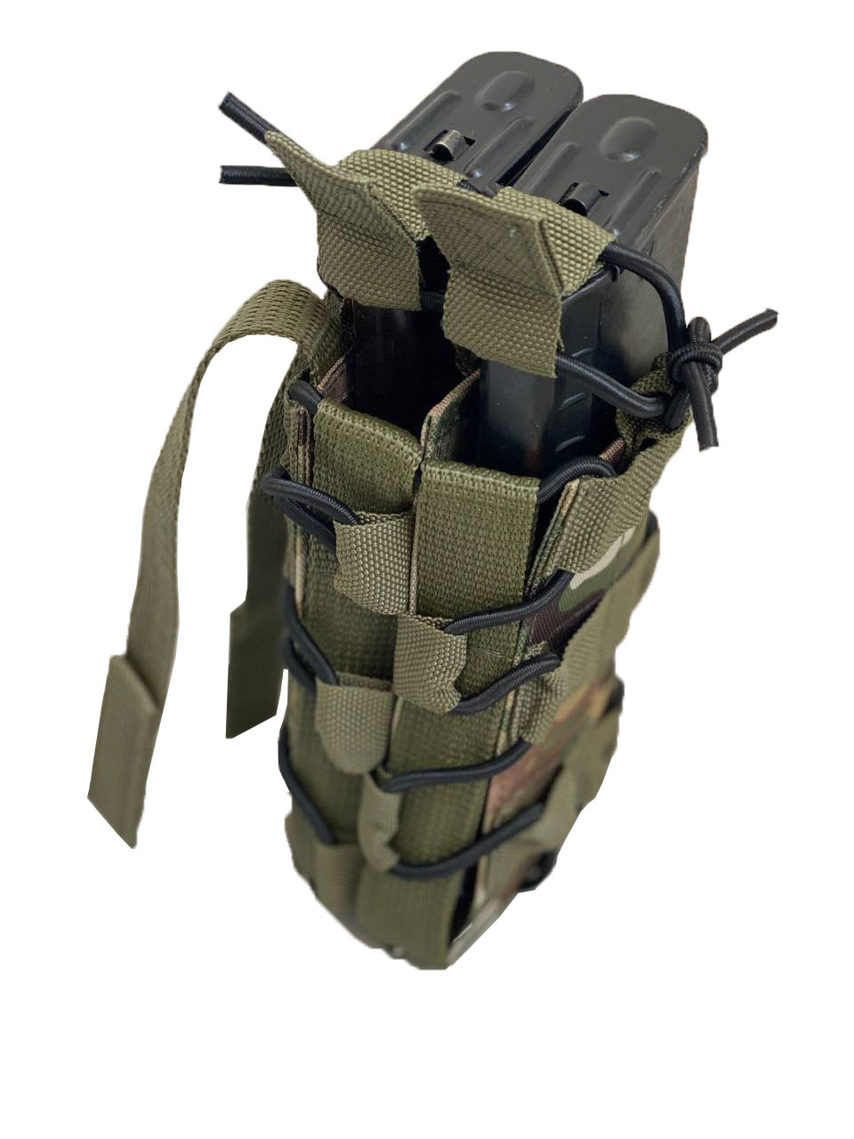 Підсумок для двох магазинів АК47, M4/M16 мультикам /підсумок під магазини
