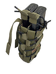 Підсумок для двох магазинів АК47, M4/M16 мультикам /підсумок під магазини