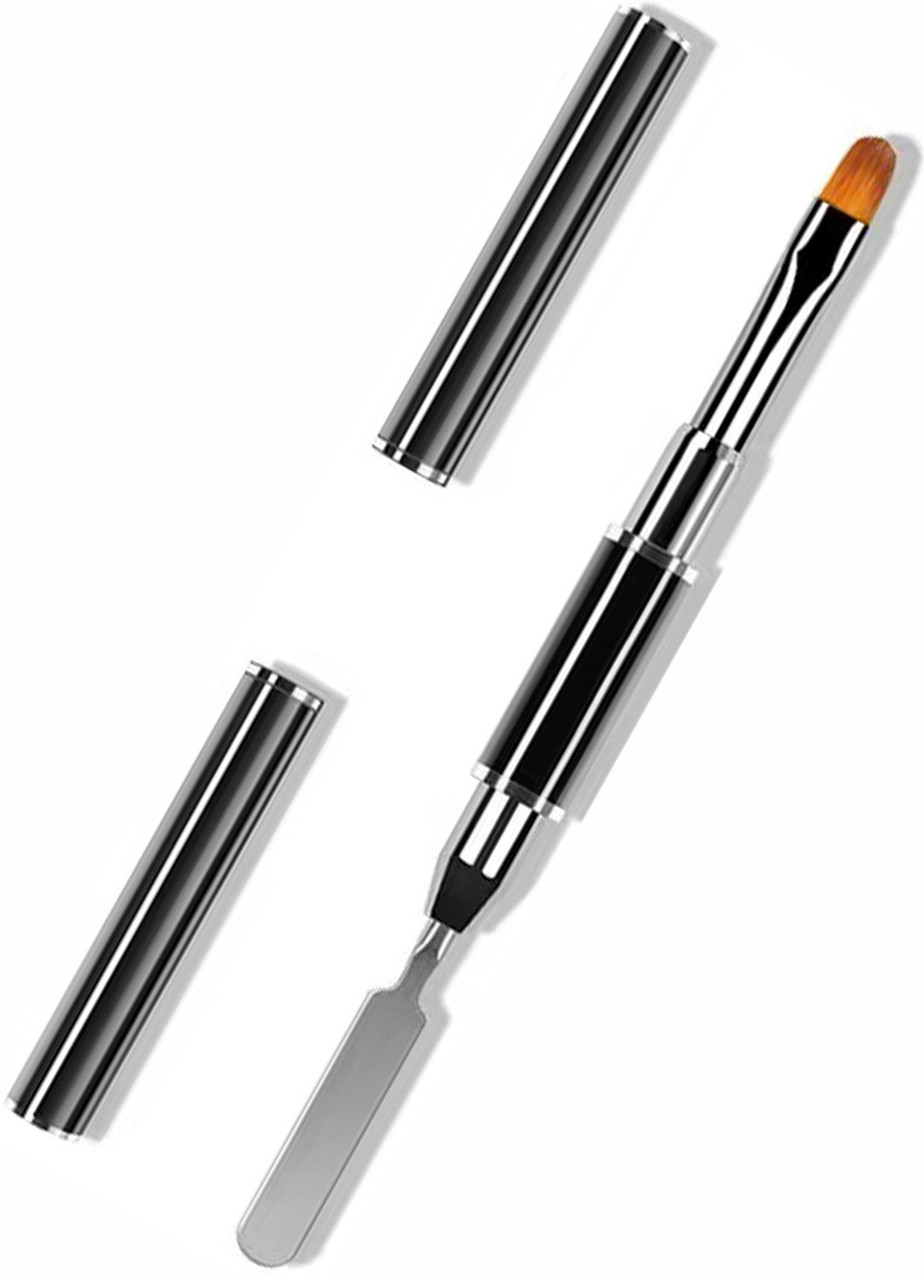 Пензлик №6 для полігеля LPnails з ковпачком AVADONA