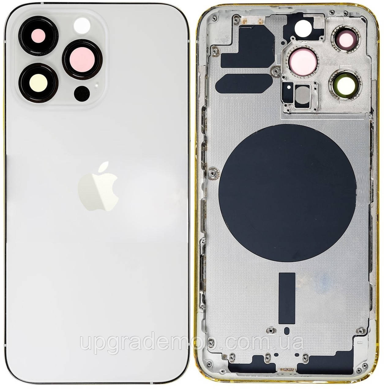 Корпус iPhone 13 Pro серебристый оригінал, фото 1