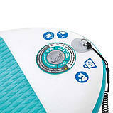 Надувна дошка для серфінгу (SUP-борд) Aqua Quest 320 Intex 68242 (15*81*320 см., весло, ліш, насос, сумка, до 150 кг.) [Склад, фото 5