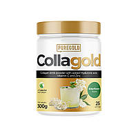 Препарат для суставов и связок Pure Gold Protein CollaGold, 300 грамм Бузина