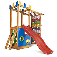Детский игровой комплекс для дома SportBaby Babyland-15 с кольцами, World-of-Toys