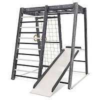 Детский спортивный уголок SportBaby "Кроха-3" Loft and White для дома, World-of-Toys