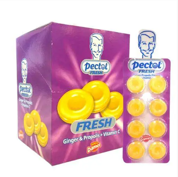 Льодяники Damel Pectol Ginger-propolis блістер - 20 г