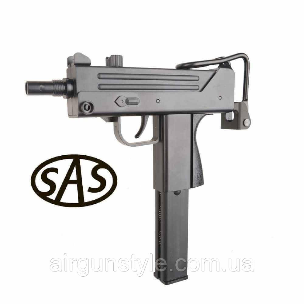 Пістолет пневматичний SAS Mac 11 BB кал. 4.5 мм (кульки BB), модель пістолета-кулемета MAC 11, фото 1