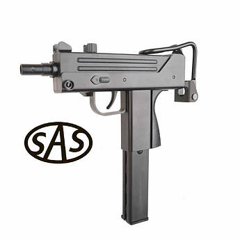 Пістолет пневматичний SAS Mac 11 BB кал. 4.5 мм (кульки BB), модель пістолета-кулемета MAC 11