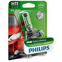 Галогенная лампа Philips H11 LongLife EcoVision 12362LLECOB1 55w 12v PGJ19-2