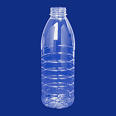 Пластикова пляшка 1л. 38 мм широке горло (Глорія)