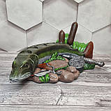 Штоф "Щука" декоративна підставка для алкоголю, тематичний Міні Бар, фото 4