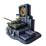 Штоф "Український танк Т-64 БВ" №3 декоративна підставка для алкоголю, тематичний Міні Бар, фото 5
