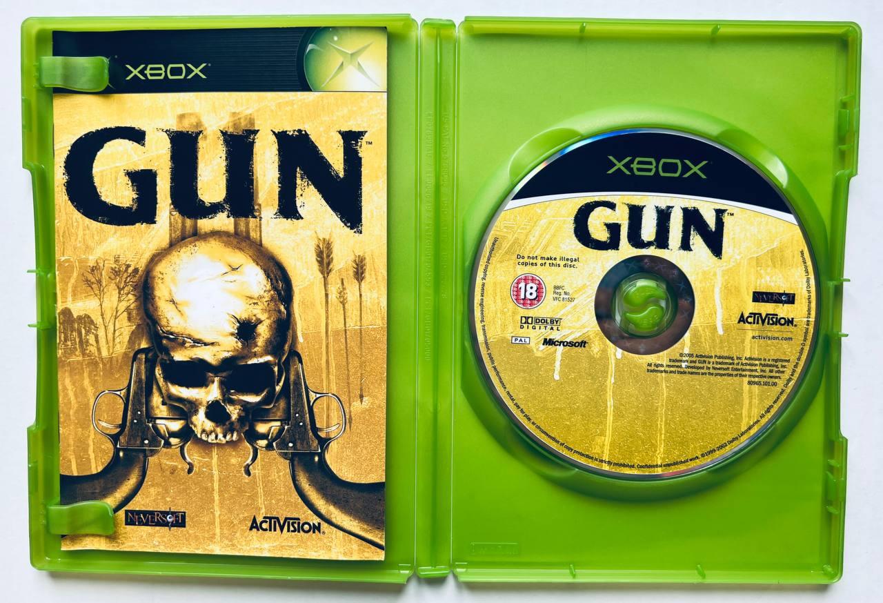 Купить Gun, Б/У, английская версия диск для XBOX Original, цена 230 ₴ — Prom.ua (ID1882262571)