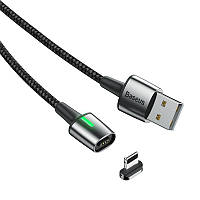 Кабель магнитный Baseus Zinc Magnetic USB - Lightning 2м 1.5А CALXC-B01