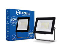 ПРОЖЕКТОР LED LECTRIS 50W 4300ЛМ 6500K 185-265V IP65