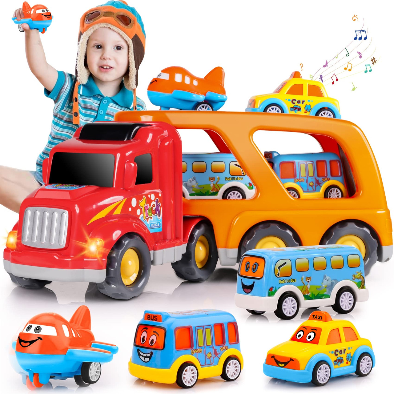 Construction truck toys for toddlers 2025