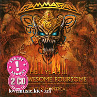 Музичний сд диск GAMMA RAY Hell yeah!!! The awesome foursome Live in Montreal (2008) (audio cd)