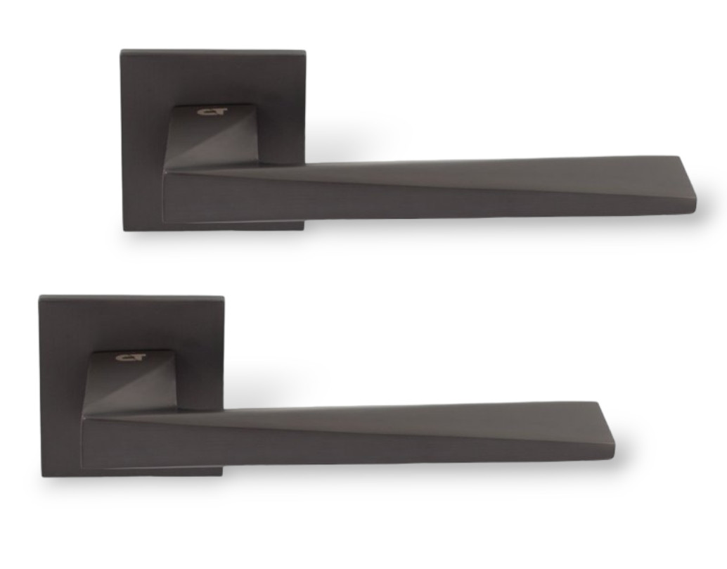 Ручки для дверей міжкімнатних Comit Novelty А графіт, фото 1