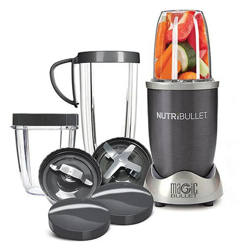 Універсальний фітнес блендер NutriBullet стаціонарний комбайн екстрактор 600 Вт, фото 1