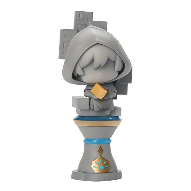 Чібі фігурка Статуя Гео Архонта - Геншин Імпакт | Statue of Geo Archon - Genshin Impact Set. 2