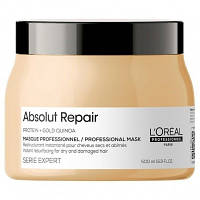 Маска для інтенсивного відновлення волосся L'OREAL PROFESSIONNEL ABSOLUT REPAIR GOLD QUINOA + PROTEIN Instant 500 мл