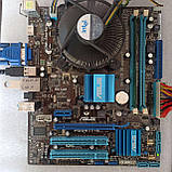 Материнська плата Asus S775 G41 под DDR3, б/в, фото 2