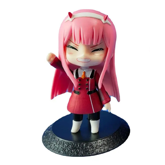 Чібі фігурка Зеро Ту - Милий у Франксі | Zero Two - Darling in the Franxx Set. 1 Ver. 3