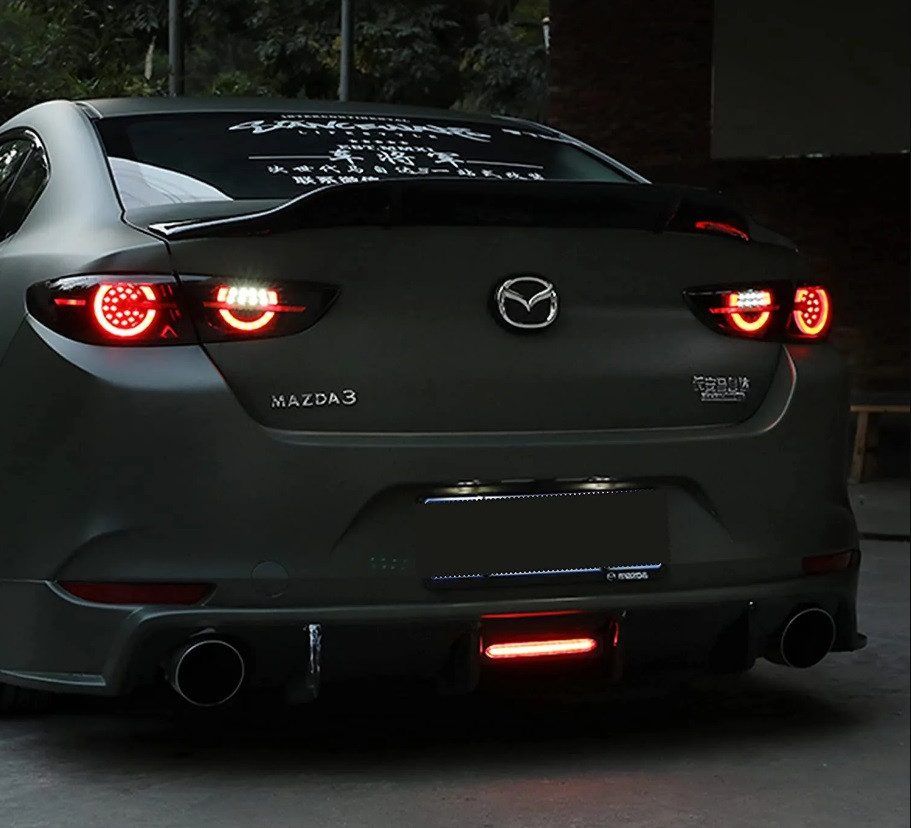 Фонари Mazda 3 BP (2019+) тюнинг led фонари (седан), фото 1