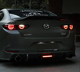 Фонари Mazda 3 BP (2019+) тюнинг led фонари (седан)