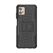 PC + TPU чохол Armor на Motorola G32 жовтогарячий, фото 3