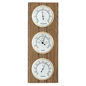 Настінна метеостанція з дерева Moller 203976 (Oak)