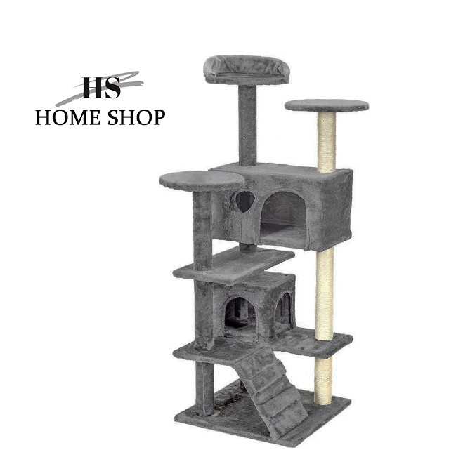 Кігтеточка "Ігровий комплекс для кішок Sissy" Сірий