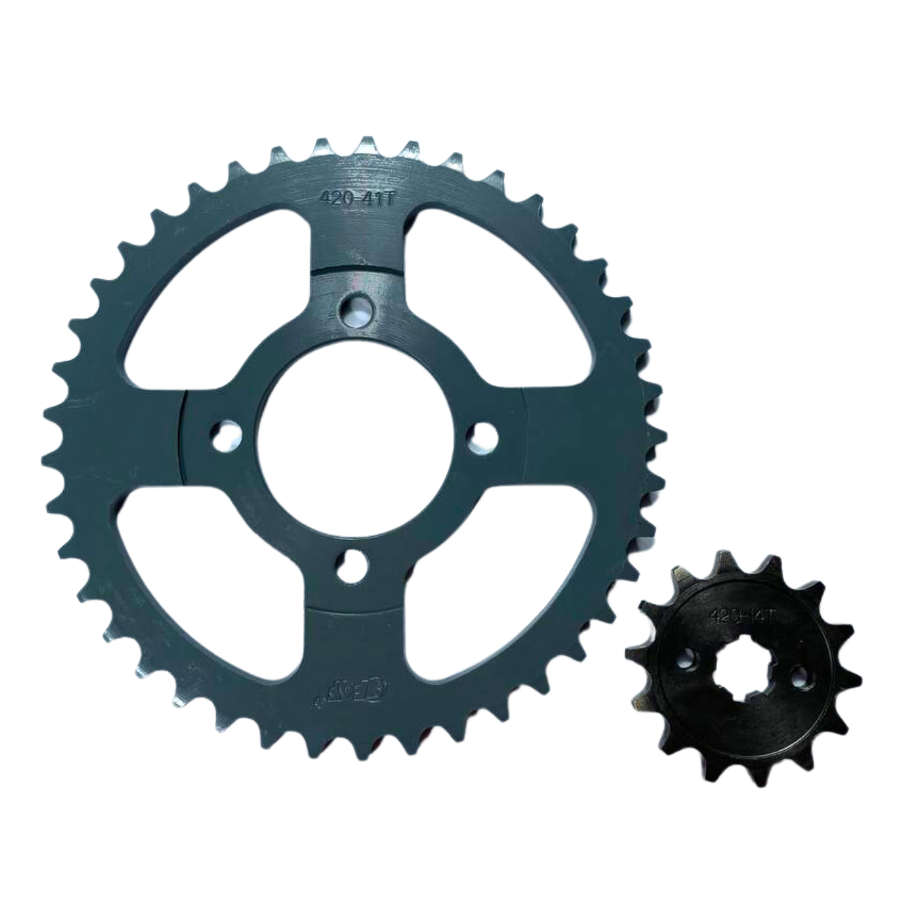 Комплект приводних зірок 420 41Т-14Т зубів D54мм Дельта/Альфа FDF