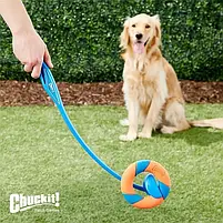 Іграшка для собак Chuckit! RING CHASER LAUNCHER катапульта з кільцем, фото 4
