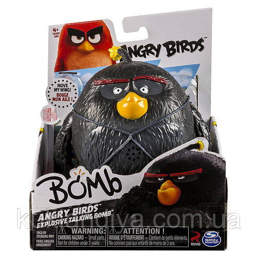 Angry Birds говорить Бомб