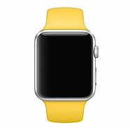 Силіконовий ремінець для Apple Watch 38/40/41 мм Yellow, фото 4