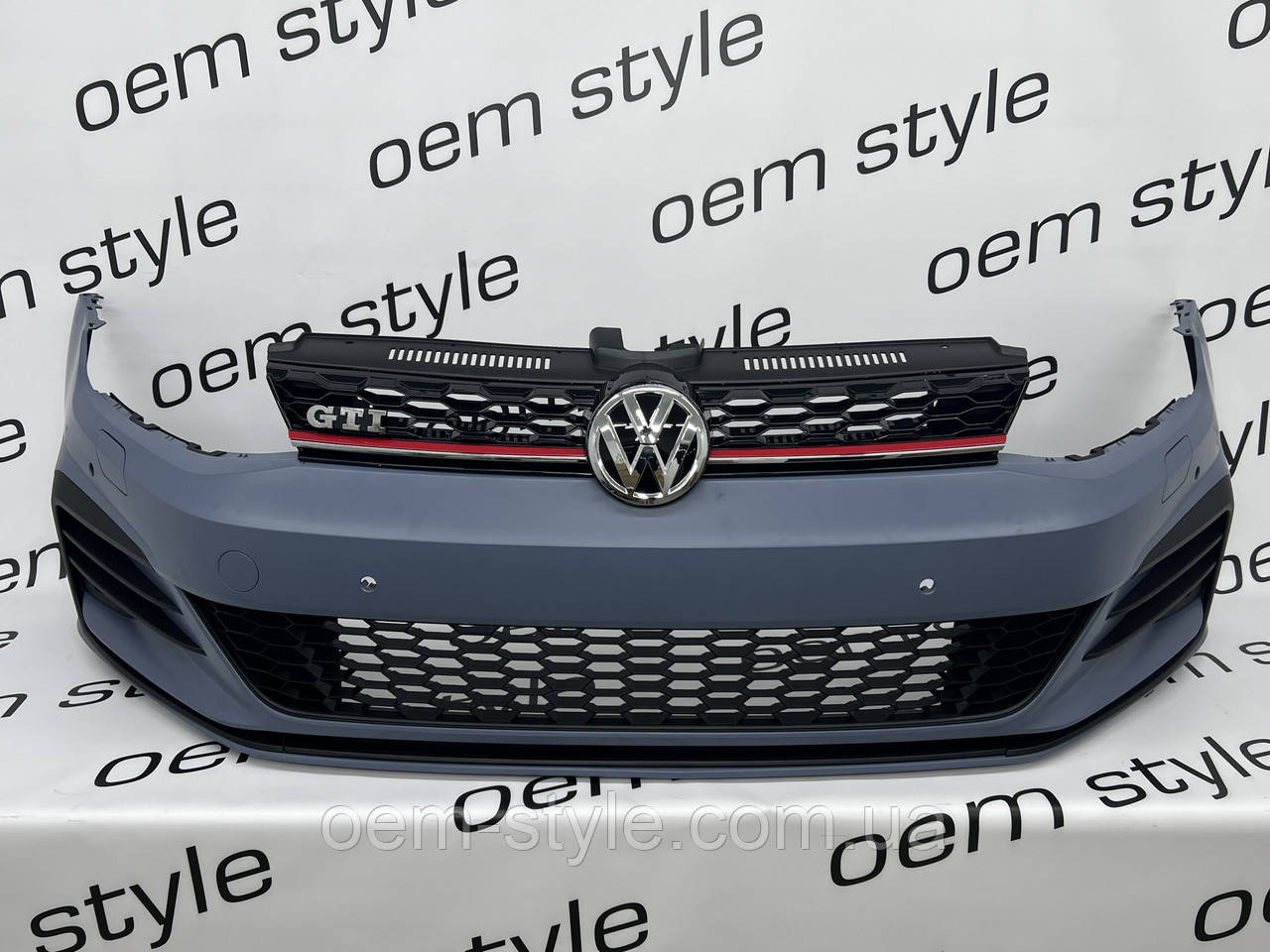 Передний бампер Golf 7,5 2018-2020 GTI MK7