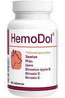 Dolfos HEMODOL, Дольфос Гемодол, добавка для улучшения кроветворения у собак, 90 табл.
