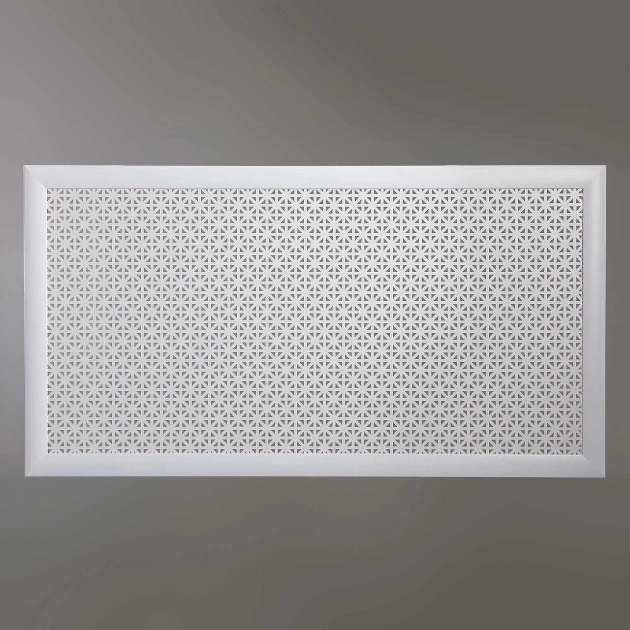 Решітка на батарею, 60 см х 120 см, колір білий Сіті, фото 1