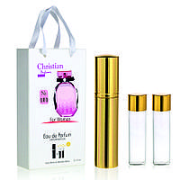 Подарочный набор парфюмерии 3x12 ml Christian for women K-155w № 101 по мотивам «Bombshell» VS