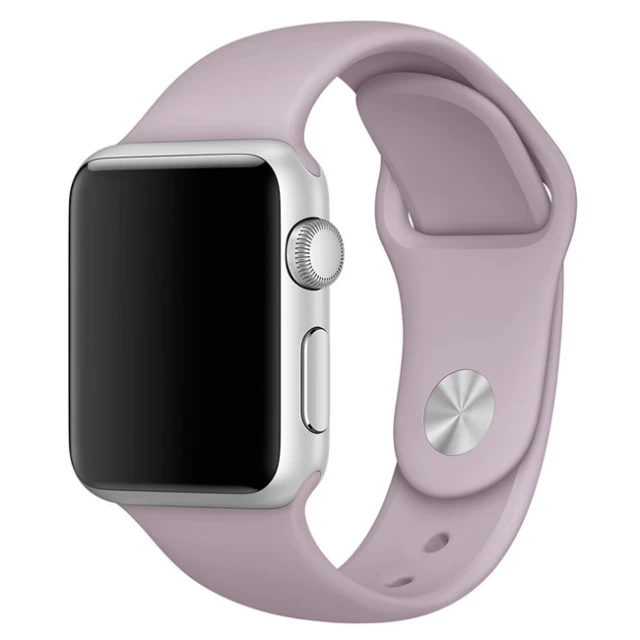 Силіконовий ремінець для Apple Watch 38/40/41 мм Lavender