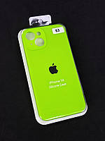 Чехол для телефона iPhone 11 Silicon Case original FULL Camera №53 neon green (4you)