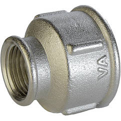 Муфта редукційна нікельована 1 1/2″ВР х 3/4″ВР ливарна А0310А(нк) VA (000025091)