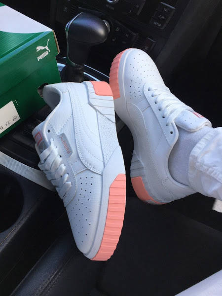 Puma basket Cali white pink 03880