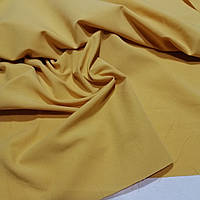 Ткань стрейч коттон желтый