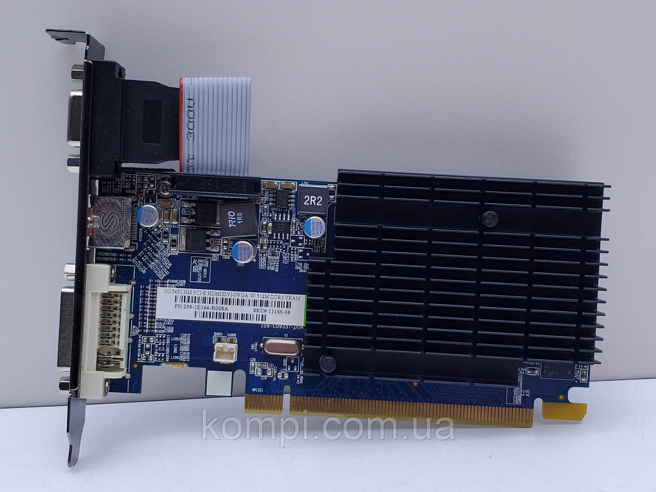 Відеокарта ATI Radeon HD 5450 512Mb PCI-e HDMI