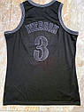 Чорна баскетбольна майка Айверсон No3 Філадельфія Allen Iverson Jersey Pheadelphia 76ers NBA 1997-1998, фото 2