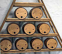 Муляж, декорация деревянной бочки под винный пакет Tetra Pak (Bag-in-box) бэг-ин-бокс.